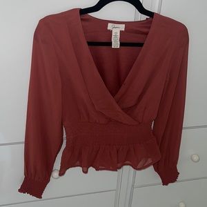 Women’s Rust Orange top size XS